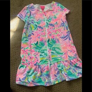 Lilly Pulitzer swim cover up. Size L 8/10